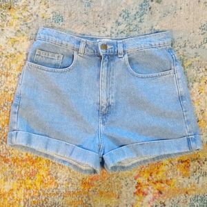 American Apparel Jean Shorts